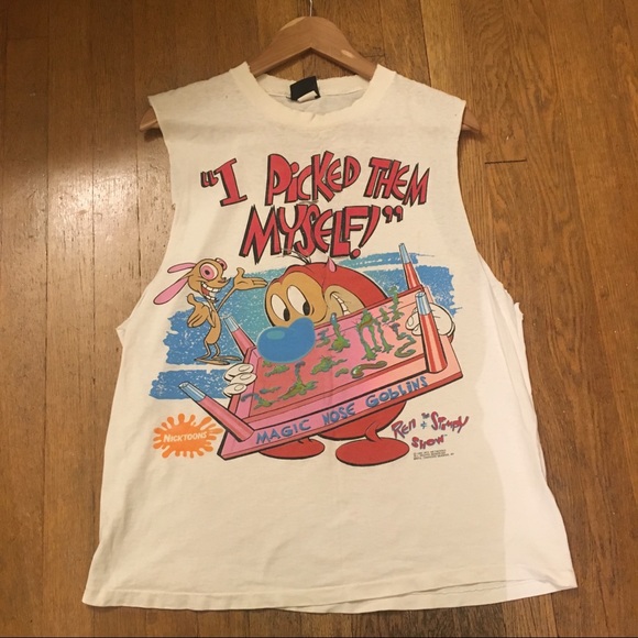 Other - Vintage ren and Stimpy shirt